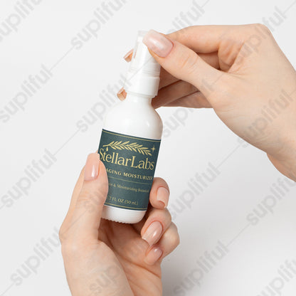 Anti Aging Moisturizer in hands