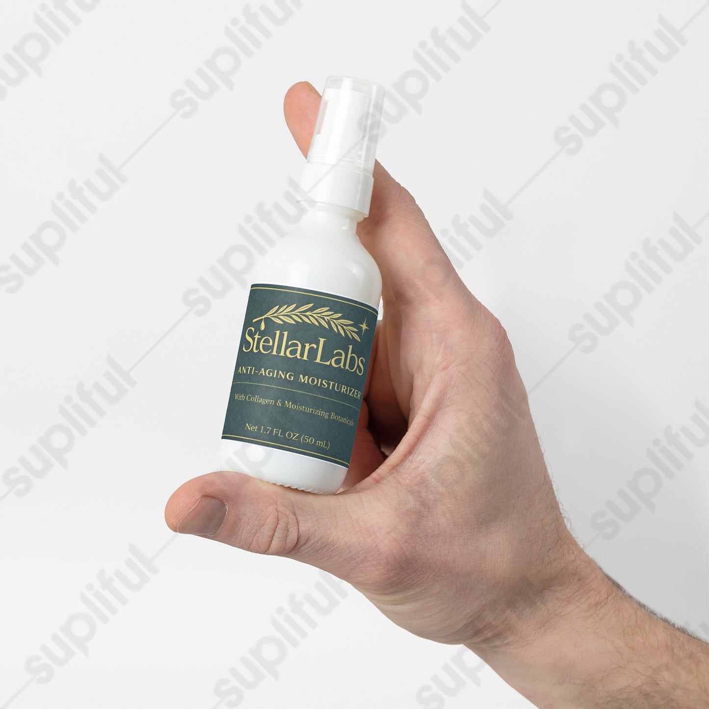 Anti Aging Moisturizer held in hand