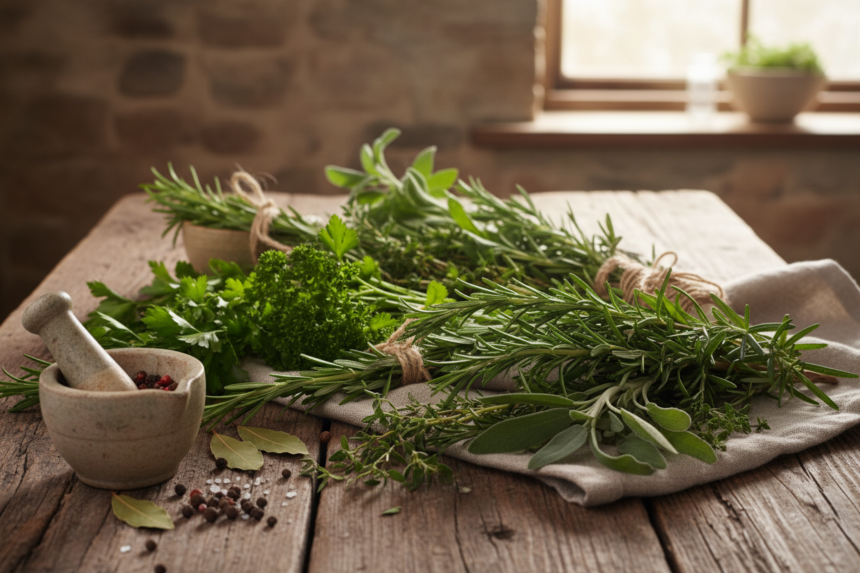 Rosemary & Herbs Hero Banner